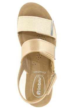 Inblu 13 RN Platinum Keilsandalen