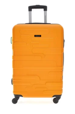 Indigeno Metropolitano 177/M 4-Rad TSA-zertifizierter Hartschalen-Trolley in Orange