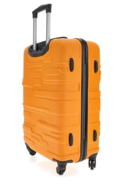 Indigeno Metropolitano 177/M 4-Rad TSA-zertifizierter Hartschalen-Trolley in Orange