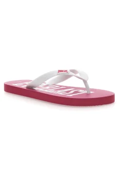 Infradito fucsia con logo a contrasto Everlast EV09