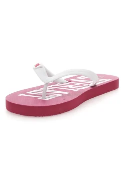 Infradito fucsia con logo a contrasto Everlast EV09