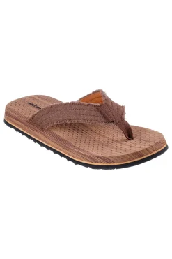 Infradito Marroni con Tomaia in Canvas Skechers Tantric - Fritz