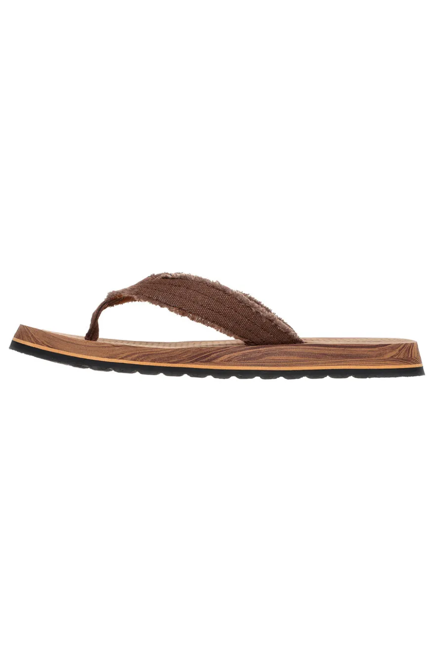 Infradito Marroni con Tomaia in Canvas Skechers Tantric - Fritz