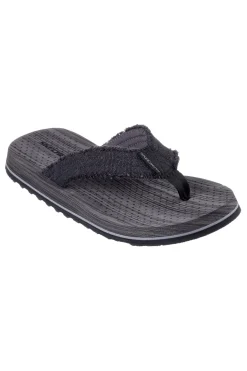 Infradito Marroni con Tomaia in Canvas Skechers Tantric - Fritz