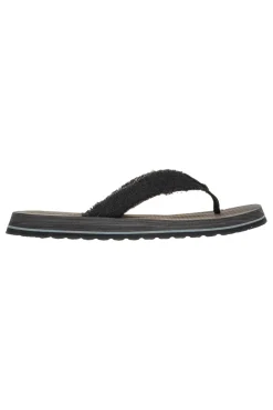 Infradito Marroni con Tomaia in Canvas Skechers Tantric - Fritz