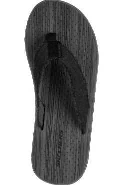 Infradito Marroni con Tomaia in Canvas Skechers Tantric - Fritz