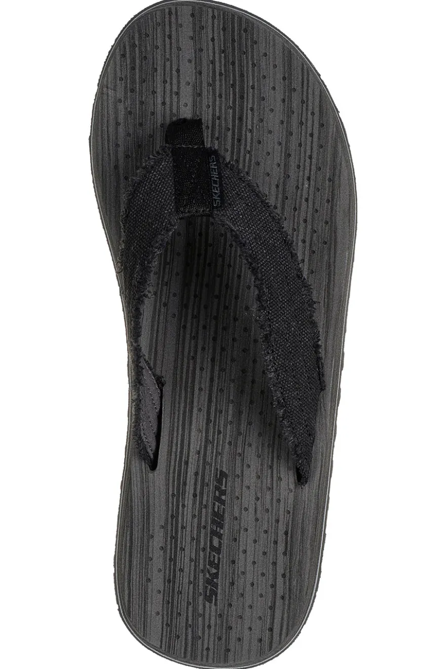 Infradito Marroni con Tomaia in Canvas Skechers Tantric - Fritz