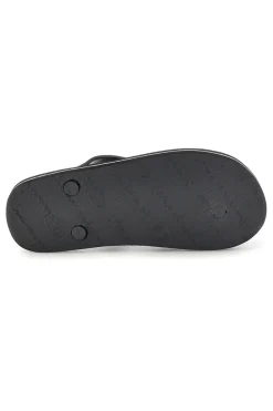 Infradito nere con fascetta nera Champion Big classic evo ii