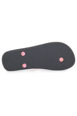 Infradito nere con fascette rosa e logo EVERLAST EV061