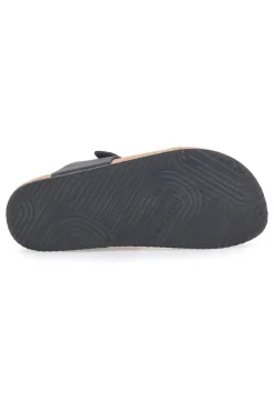 Infradito Nere con Fibbia Regolabile Made in Italy Superga S31U172