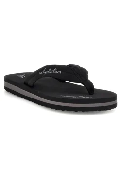 Infradito nere con scritta grigia Australian AU24M409