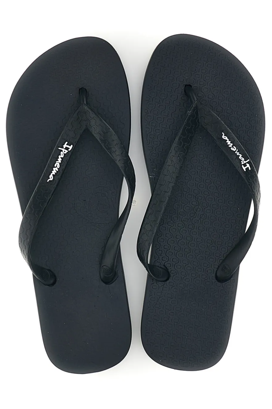 Infradito nere con suola rigata Ipanema IP83305