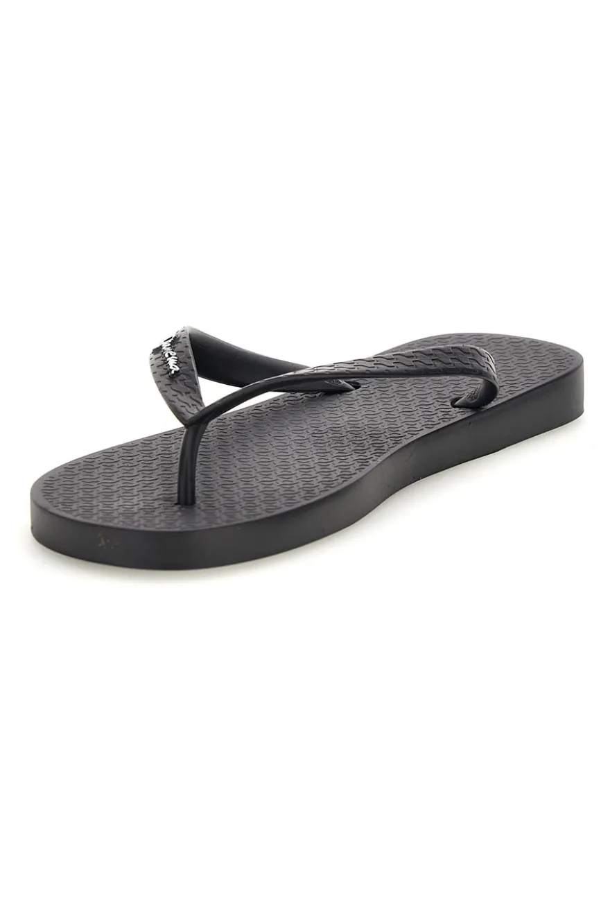 Infradito nere con suola rigata Ipanema IP83305