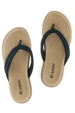 Infradito nero beige dual density Inblu 04 SF