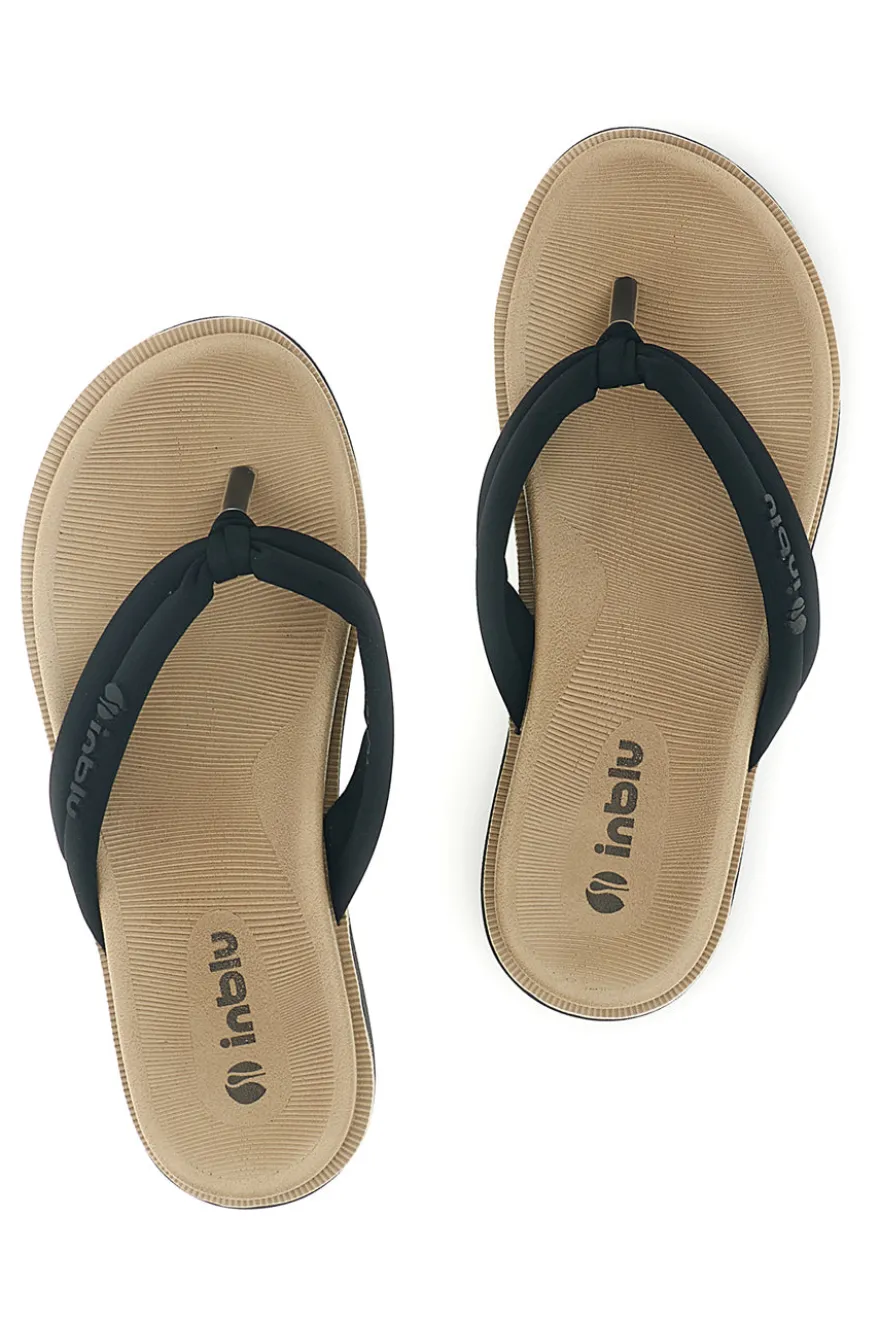 Infradito nero beige dual density Inblu 04 SF