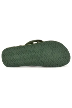 Infradito verdi con scritta bianca Australian AU24M409