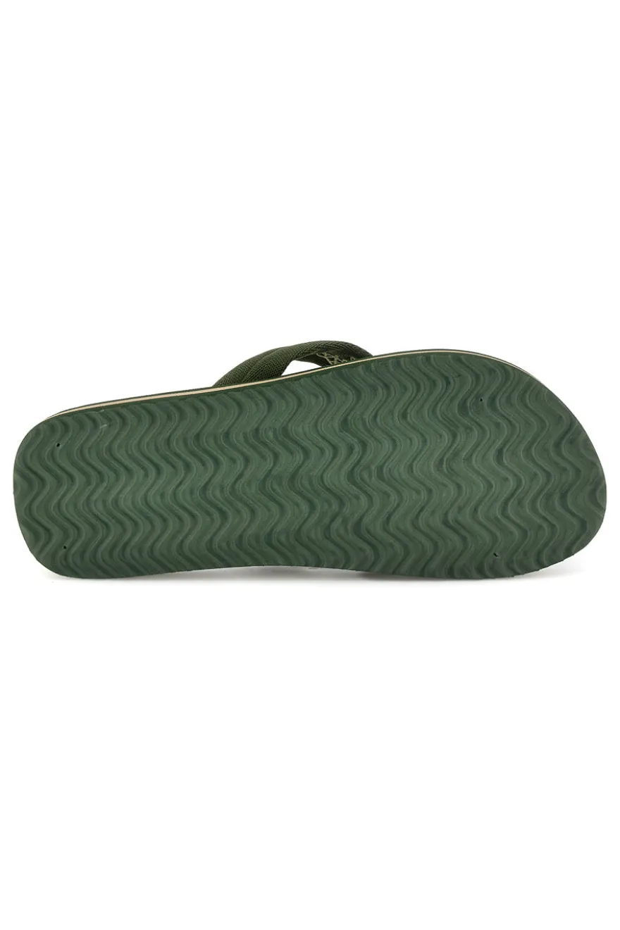Infradito verdi con scritta bianca Australian AU24M409