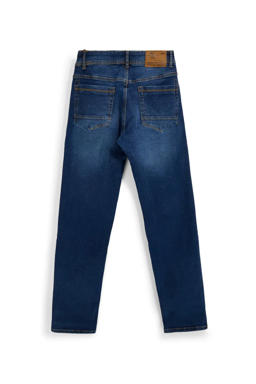 Jeans blu in denim No limits MAPW005S24