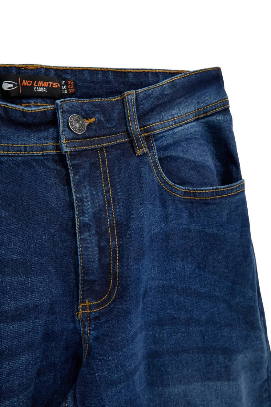 Jeans blu in denim No limits MAPW005S24