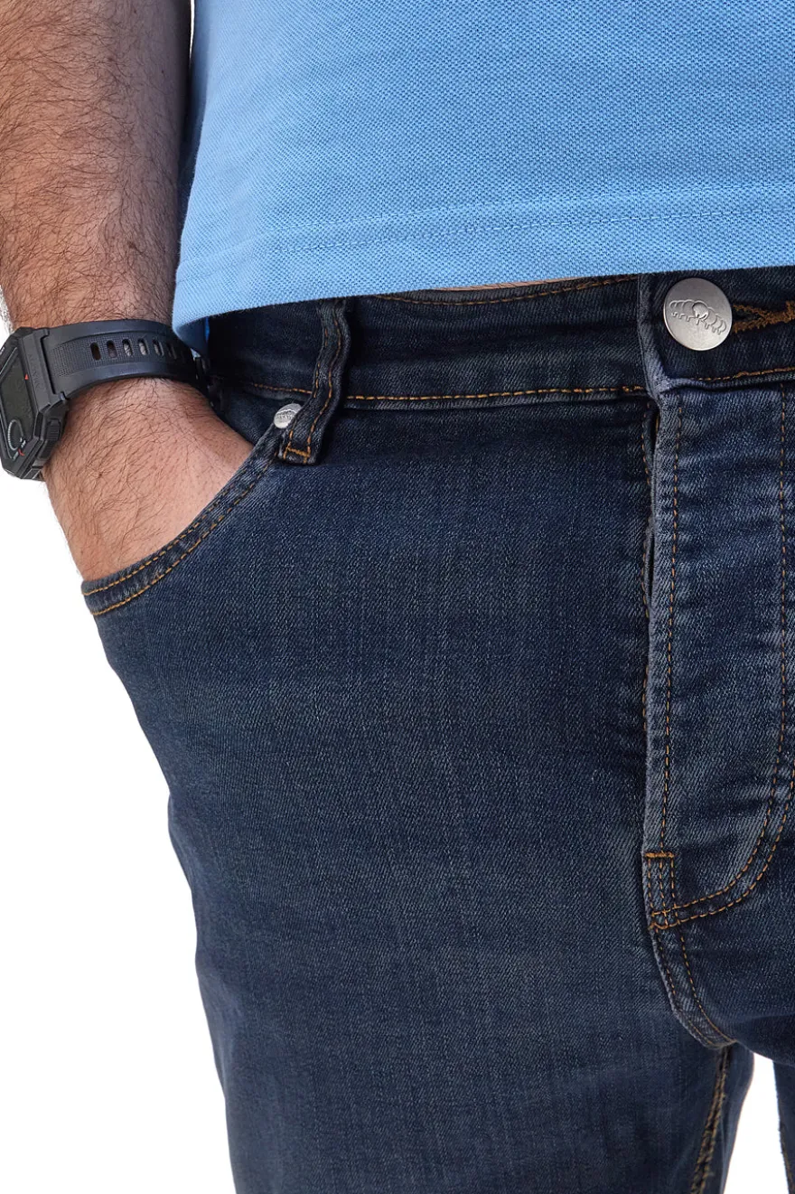 Jeans slim fit blu denim stretch Sevenoaks 2688