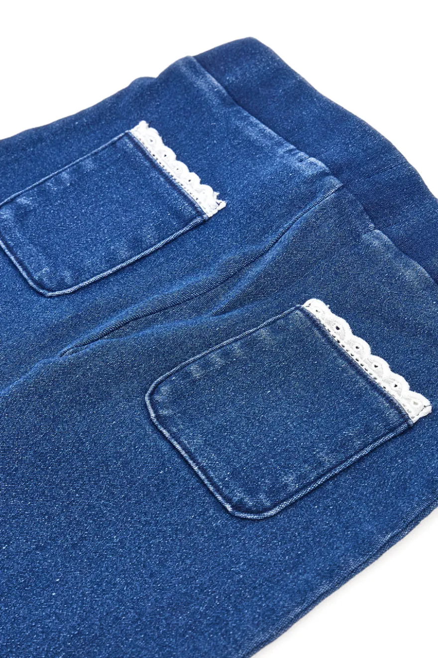 Jeggings 7/8 Blue Jeans Pitt Kids PT-G-JE-05087