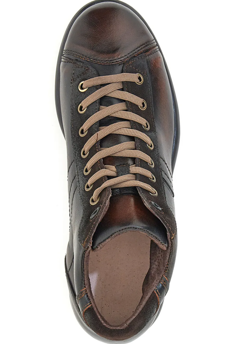 Jerpoint 1910 Braune hohe Schnürschuhe