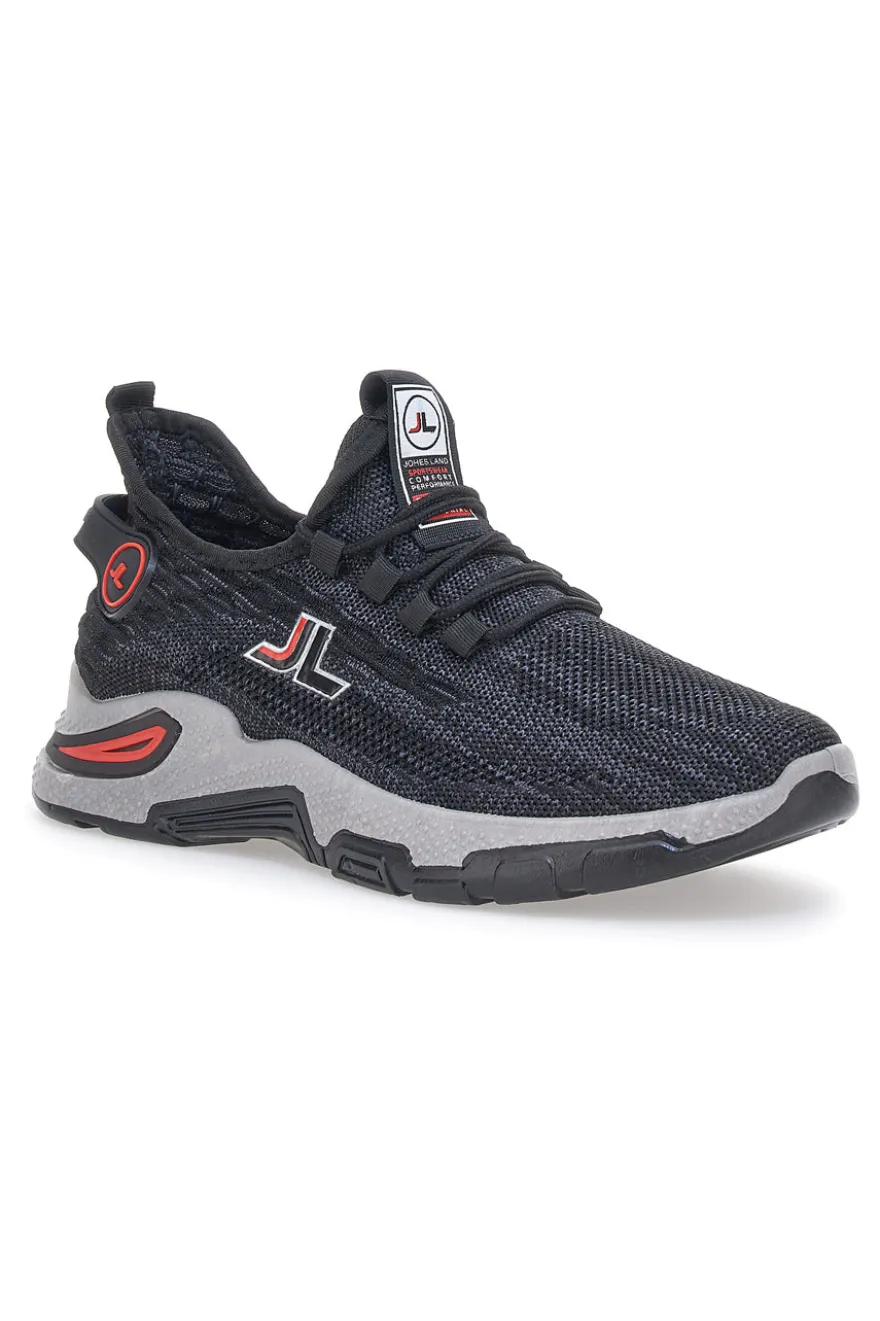 Johes Land Laufschuhe 214001 Schwarz