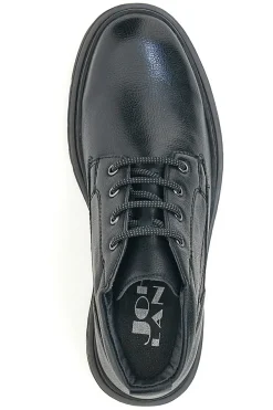 Johes Land Schwarze Schnürschuhe 23031