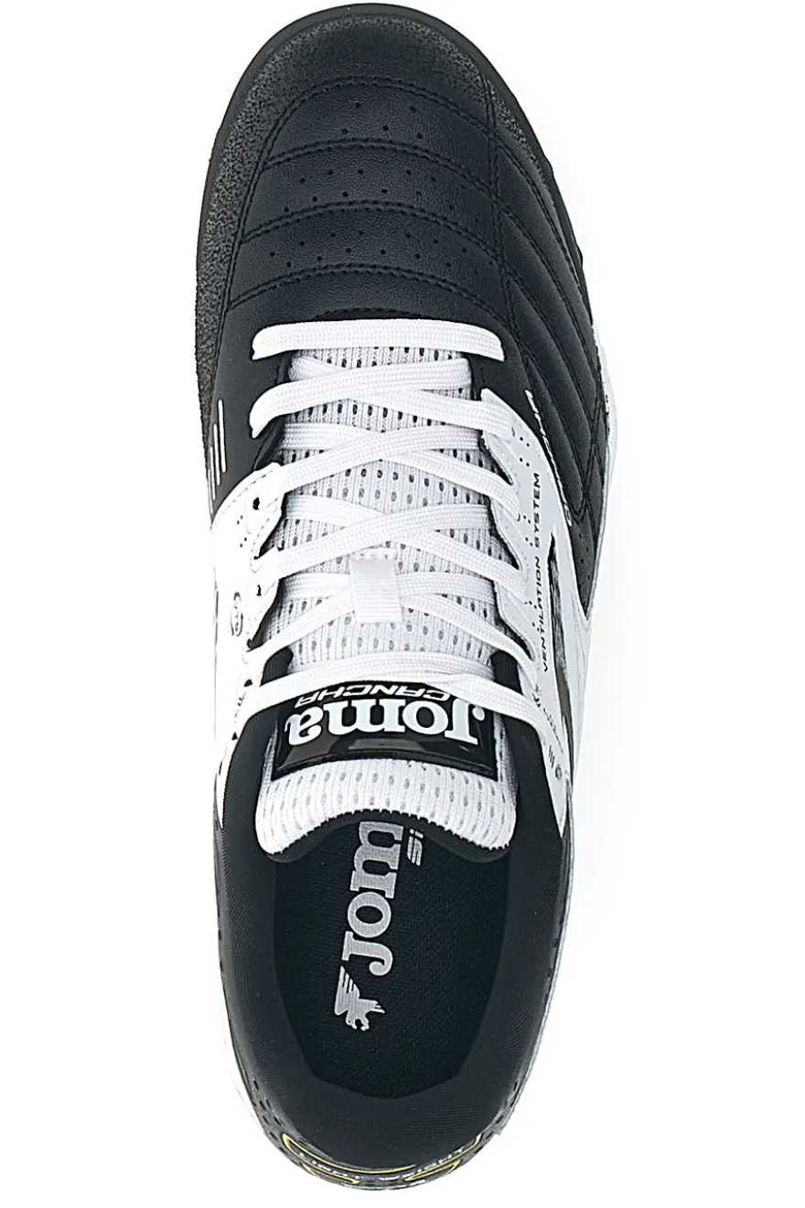 Joma Cancha 2501 Turf Fußballschuhe in Schwarz und Weiß