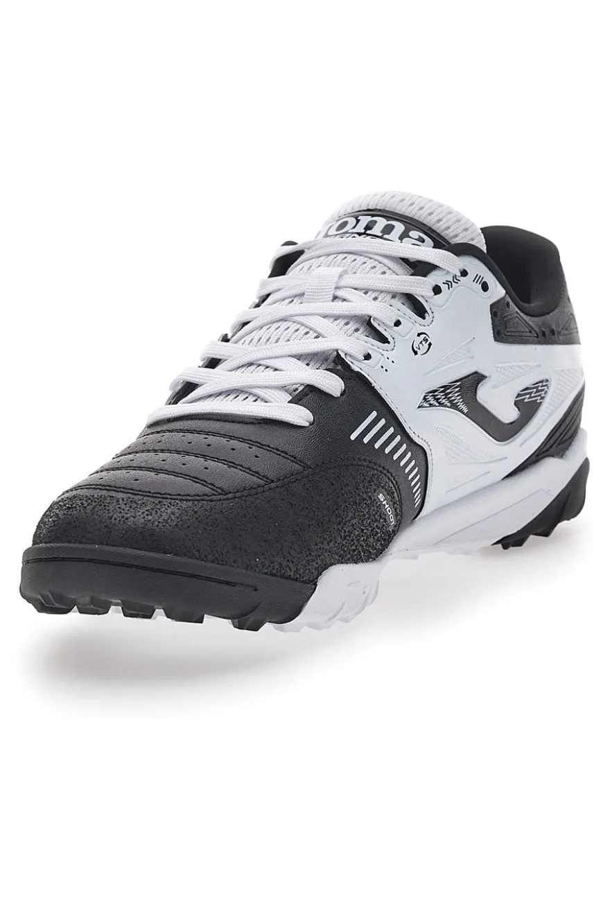 Joma Cancha 2501 Turf Fußballschuhe in Schwarz und Weiß