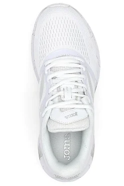 Joma Elite Lady 2402 Weiße Sport-Sneaker für Damen