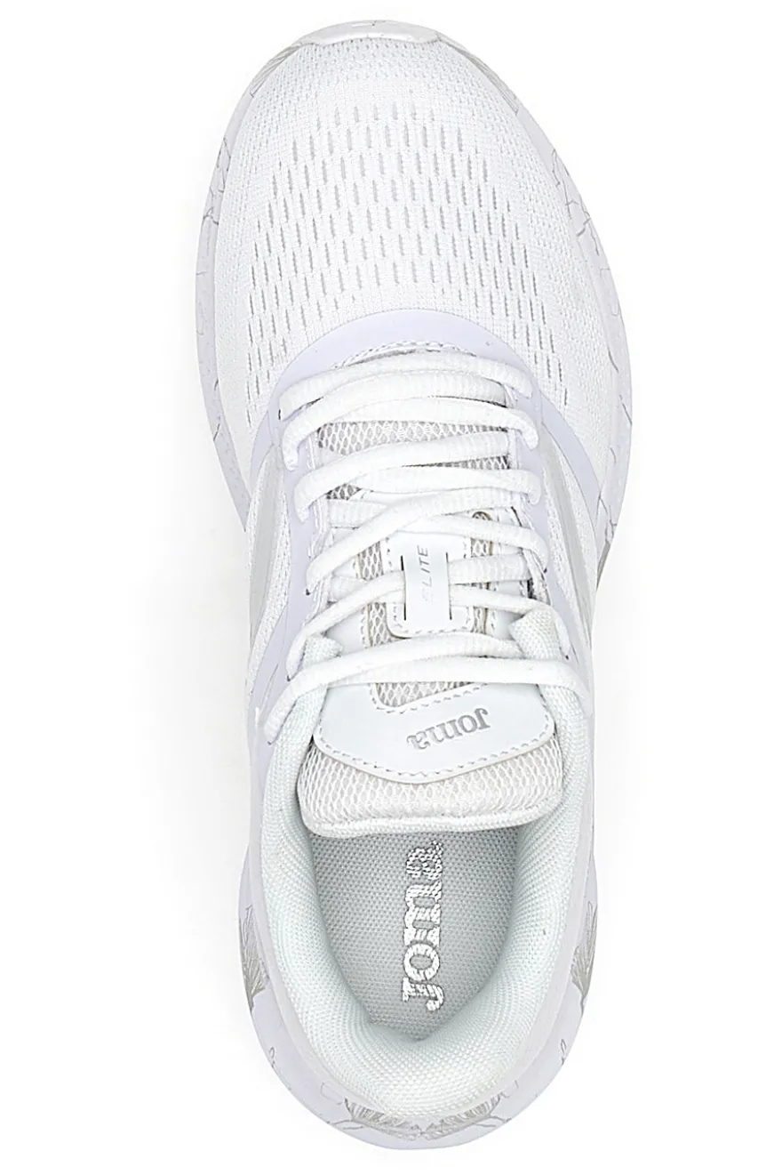 Joma Elite Lady 2402 Weiße Sport-Sneaker für Damen