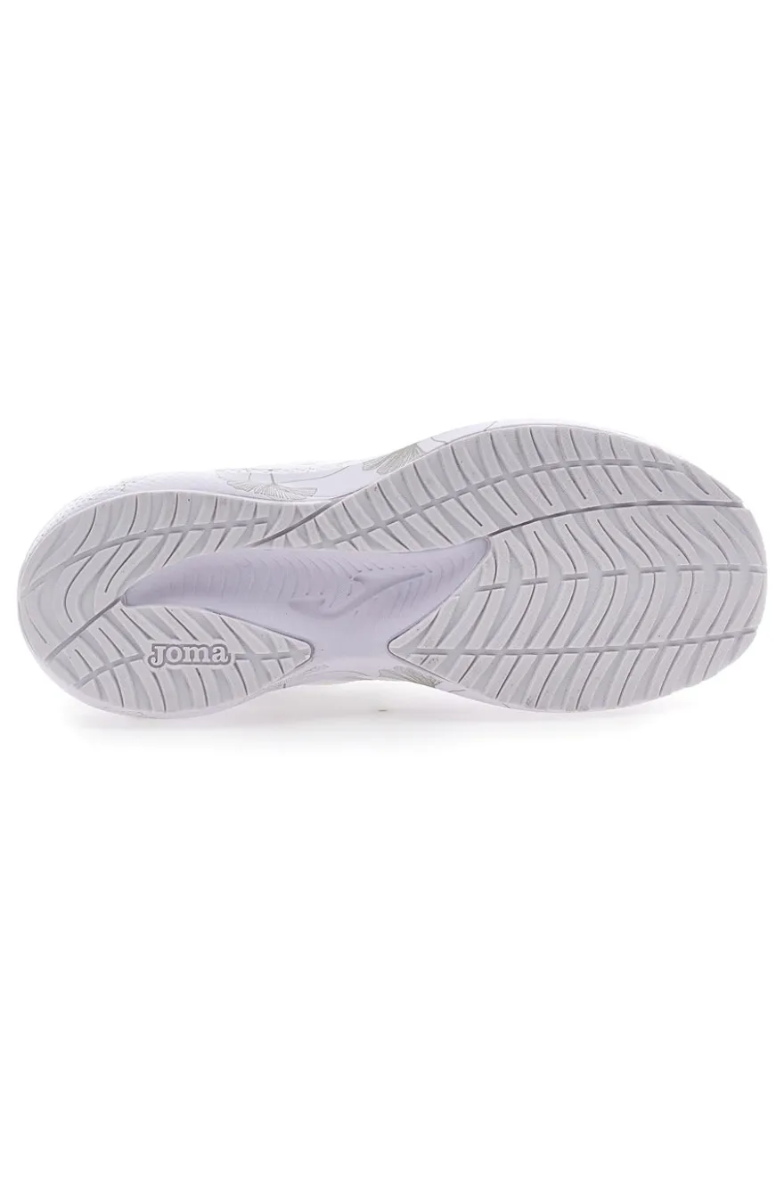 Joma Elite Lady 2402 Weiße Sport-Sneaker für Damen