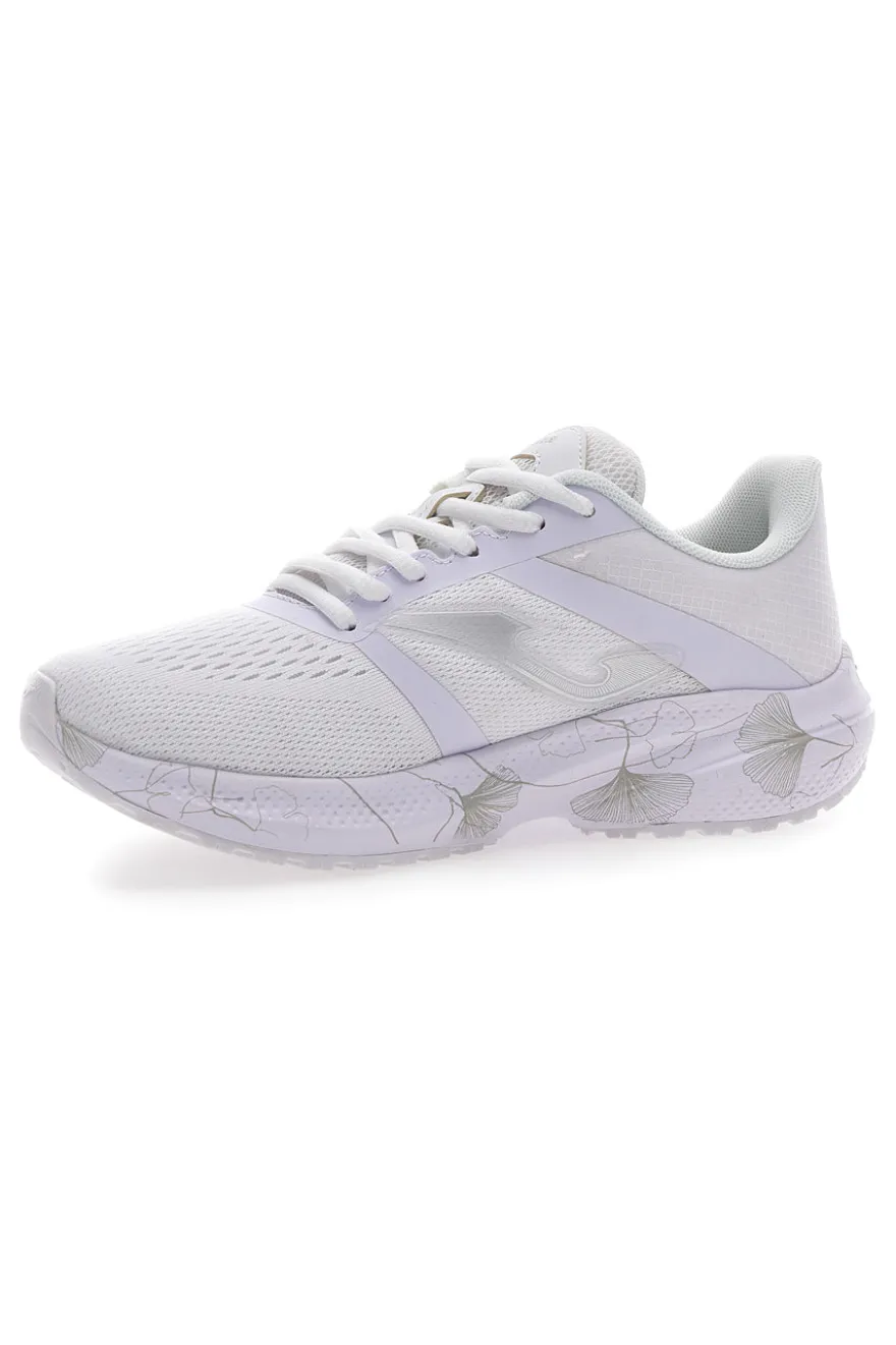 Joma Elite Lady 2402 Weiße Sport-Sneaker für Damen