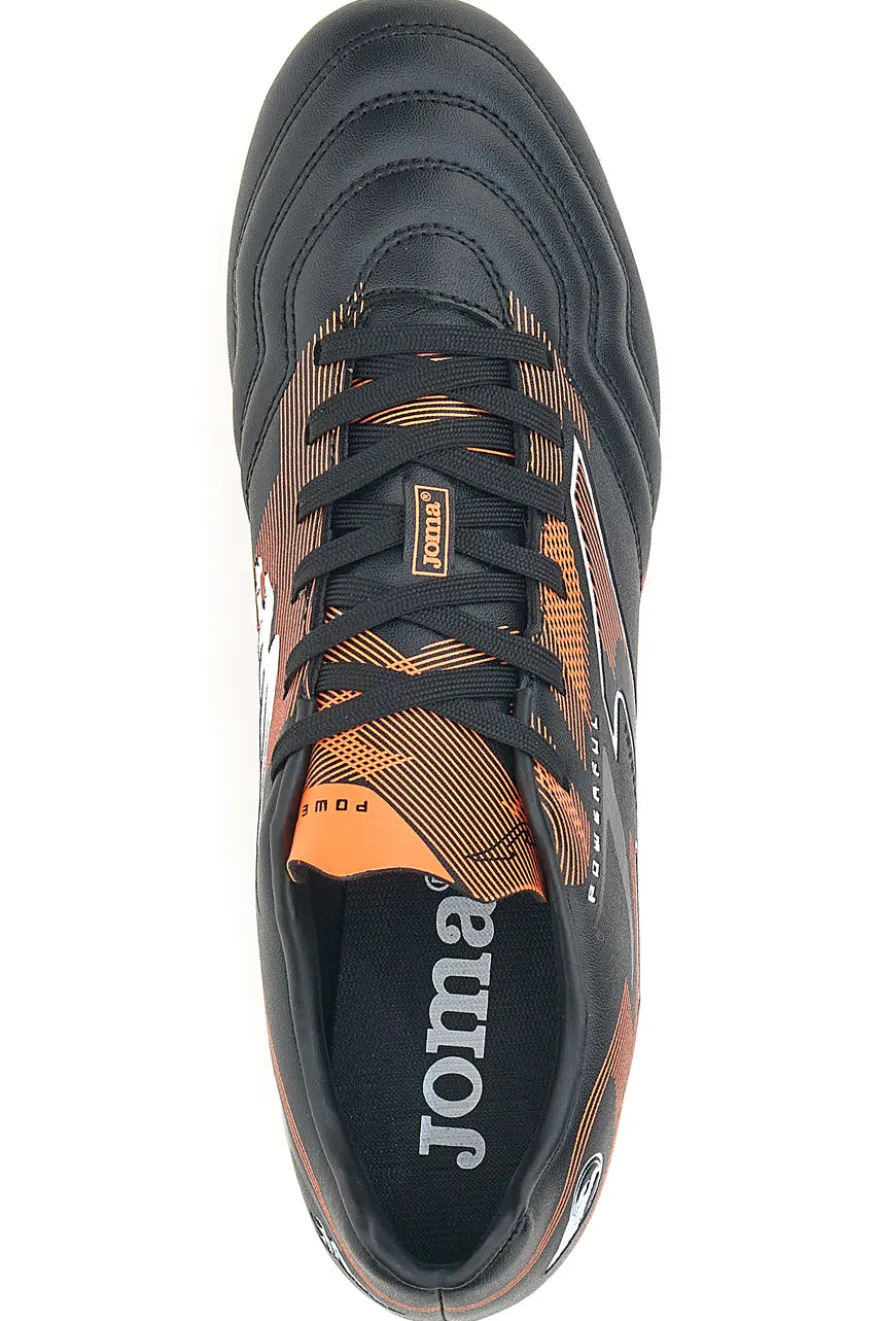 Joma Leistungsstarke 2401 (FG) Schwarze Fußballschuhe