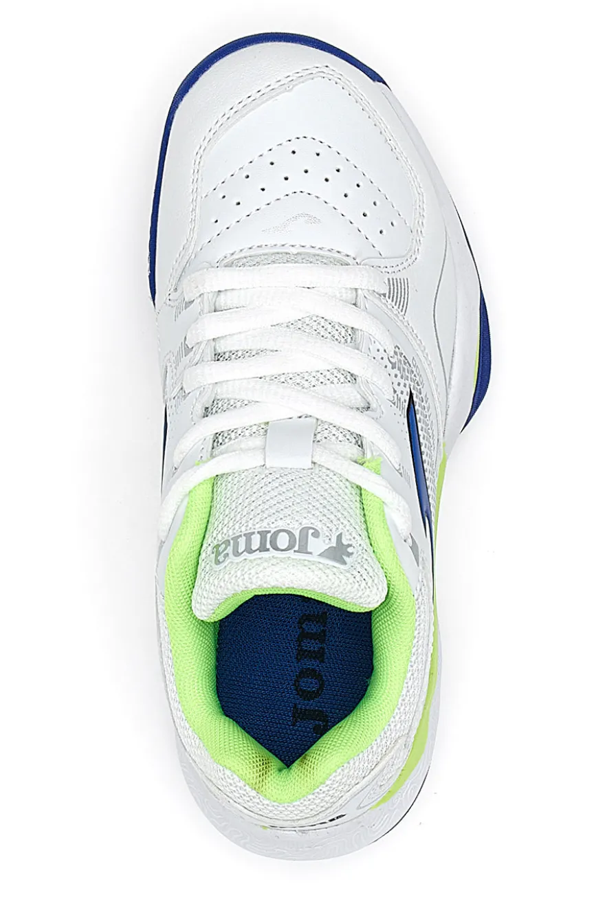 Joma MASTER 1000 JR 2502 Weiße und blaue Padelschuhe
