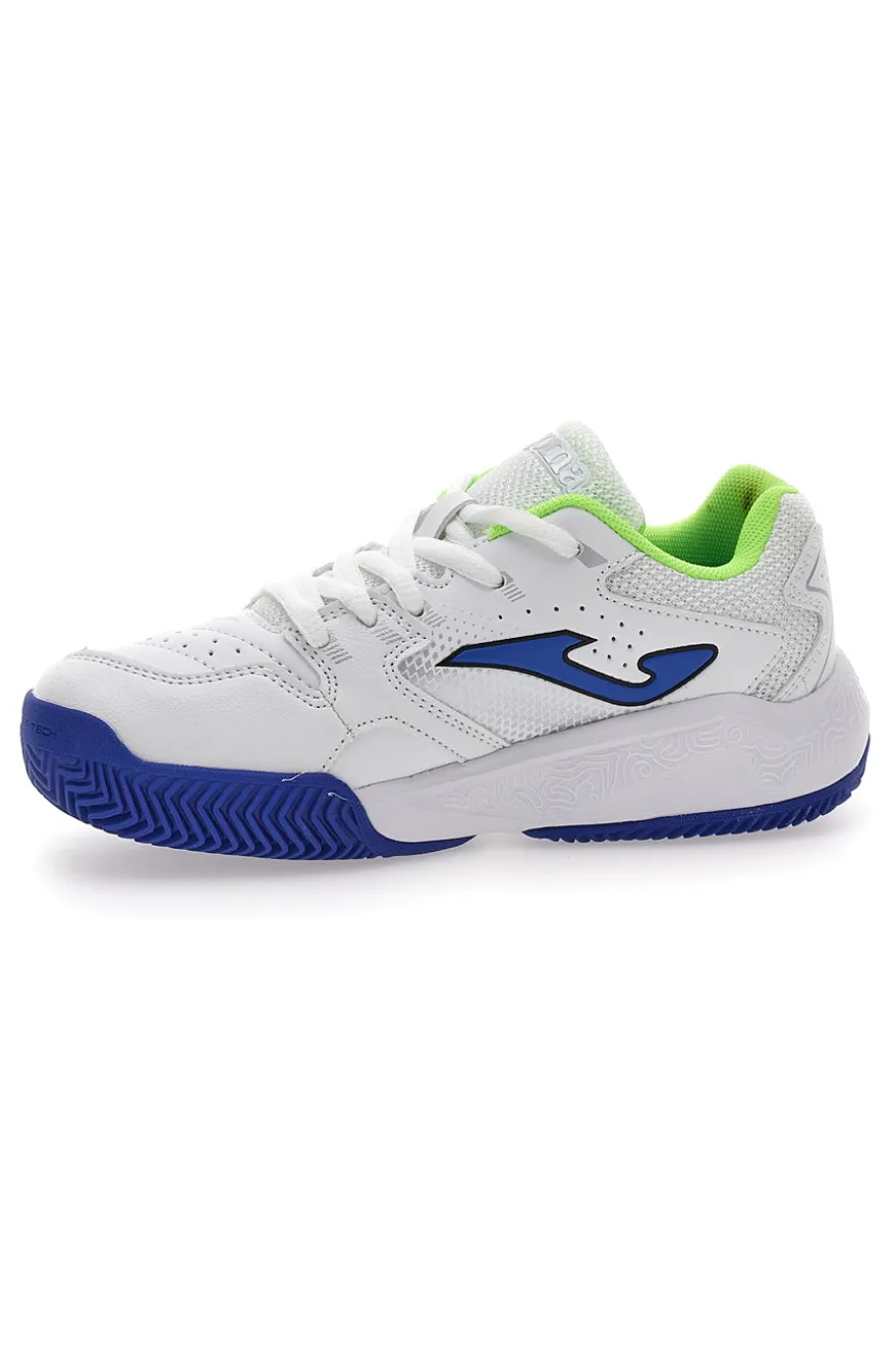 Joma MASTER 1000 JR 2502 Weiße und blaue Padelschuhe