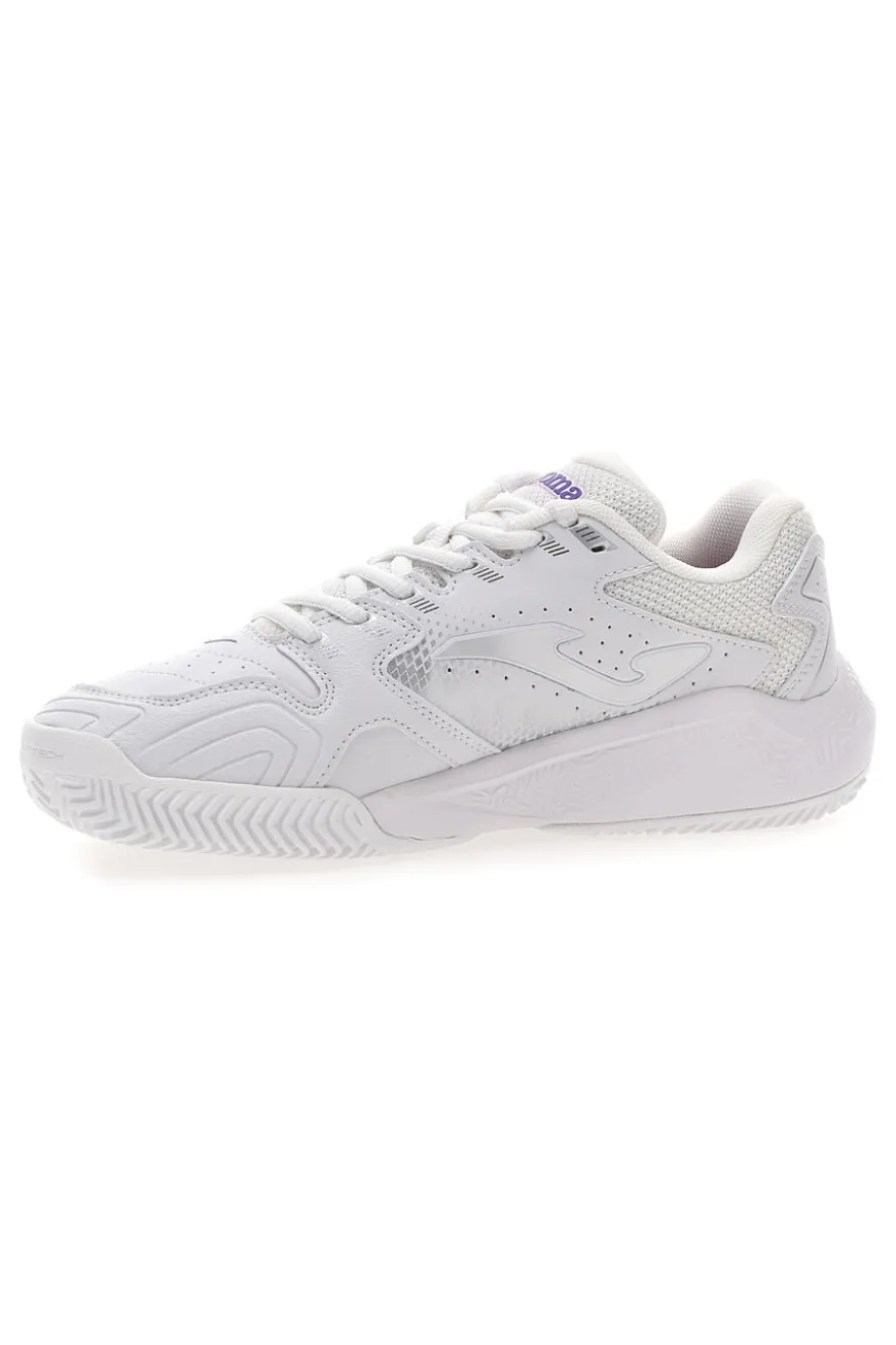 Joma MASTER 1000 LADY 2502 weiße Sportschuhe mit gelben Details