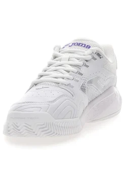 Joma MASTER 1000 LADY 2502 weiße Sportschuhe mit gelben Details