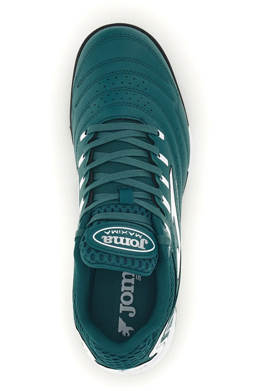Joma Maxima 2617 grün weiß Rasen Fußballschuhe mit Multi Stollen Sohle