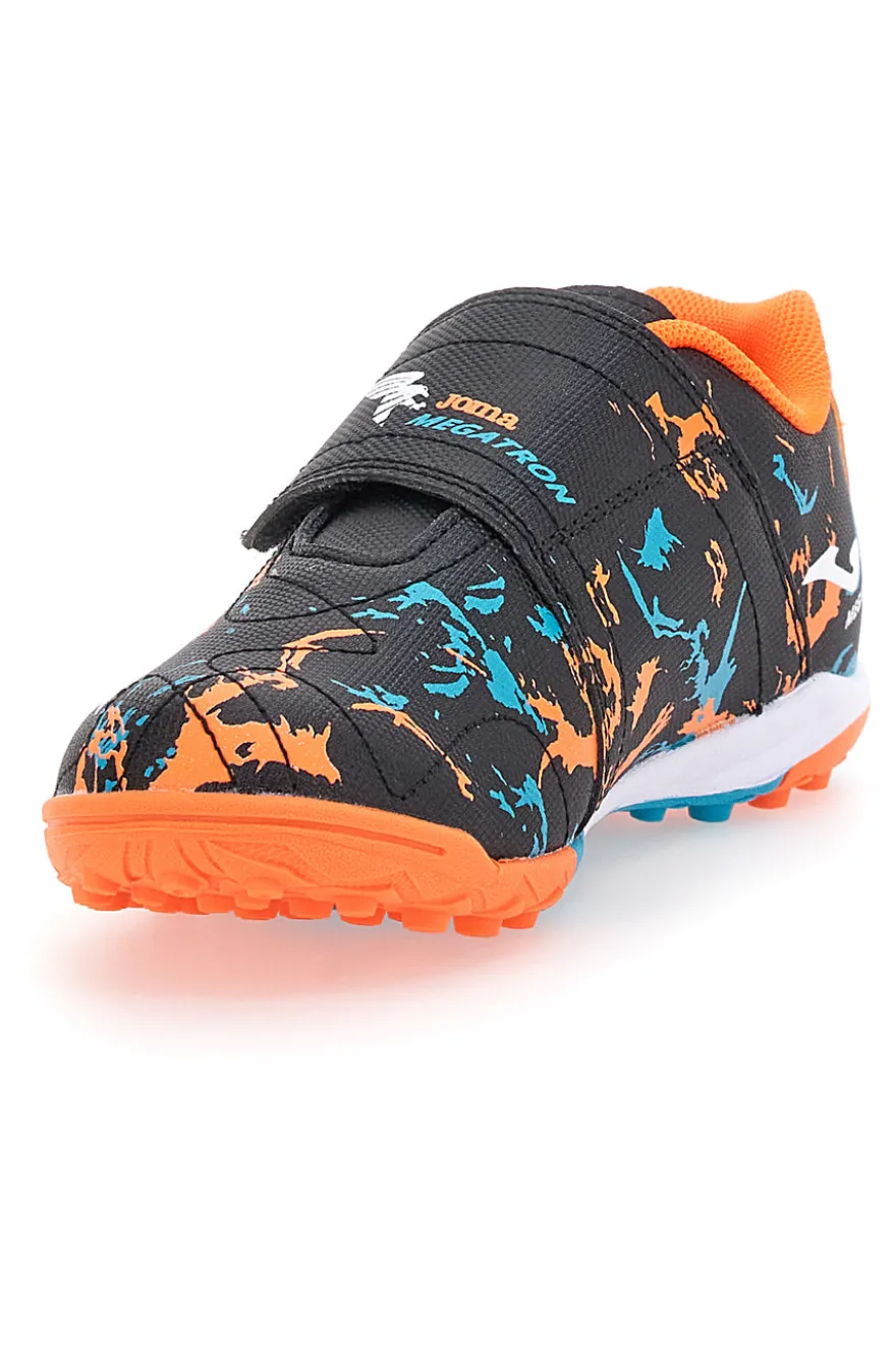 Joma Megatron Jr 2401 Fußballschuhe in Schwarz und Orange