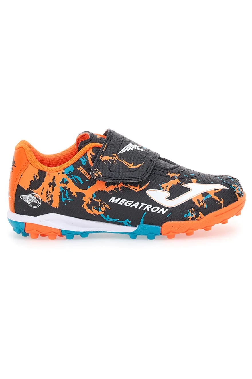 Joma Megatron Jr 2401 Fußballschuhe in Schwarz und Orange
