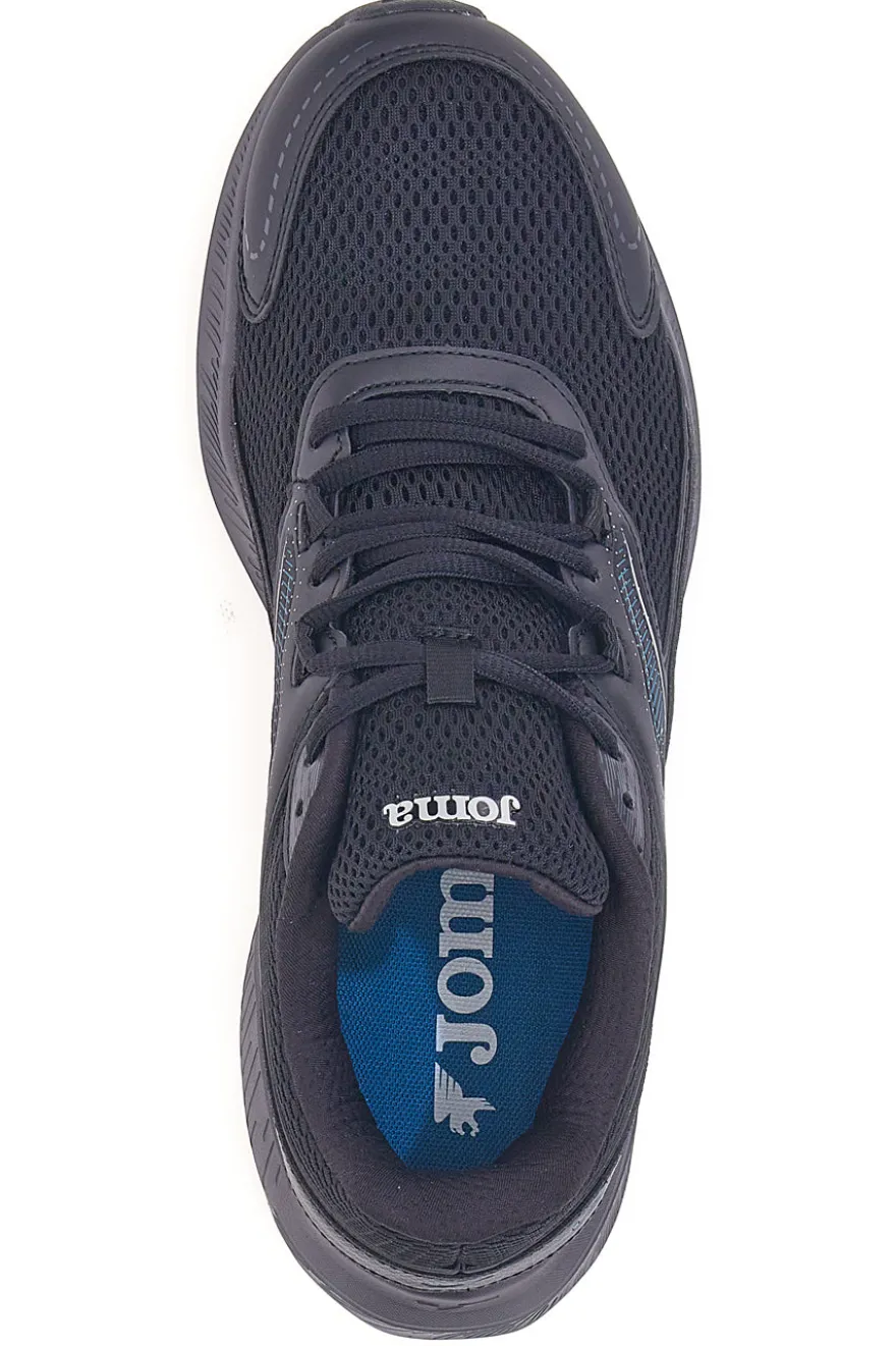 Joma Vitaly Men 2531 Schwarze Laufschuhe mit blauen Details