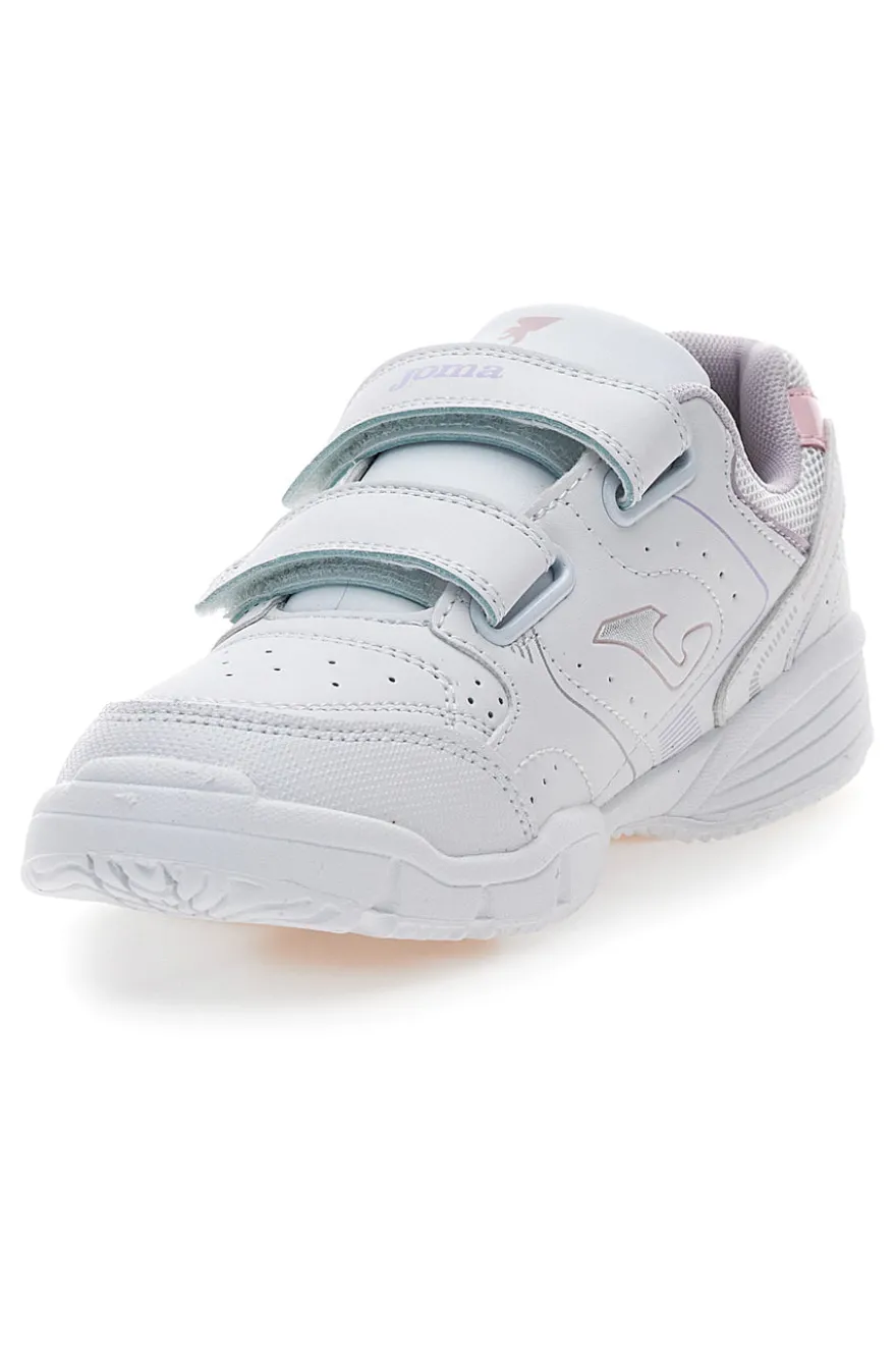 Joma W.School JR 2519 Weiße Turnschuhe mit Klettverschluss