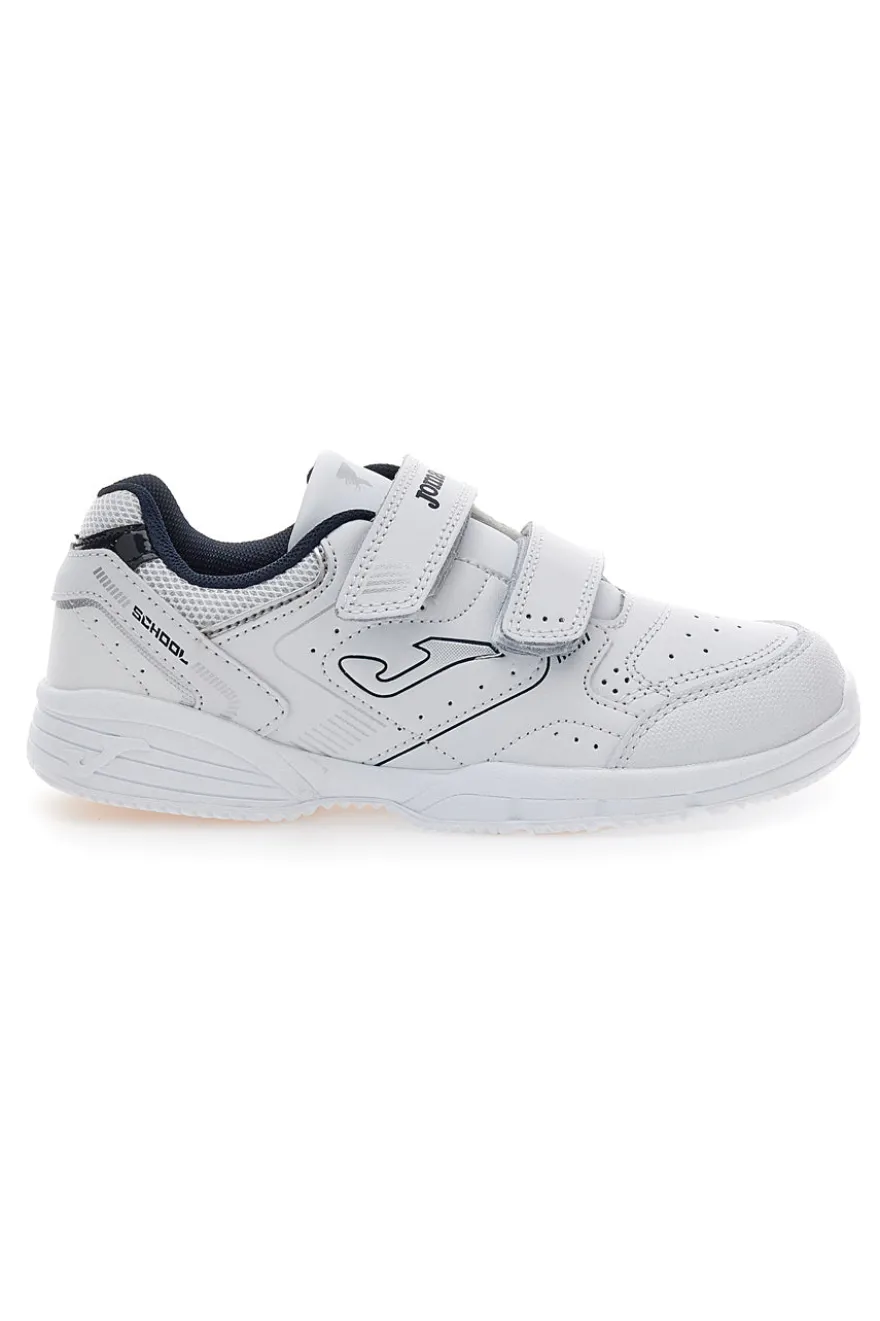 JOMA W.SCHOOL JR 2422 weiße Turnschuhe mit Tränen