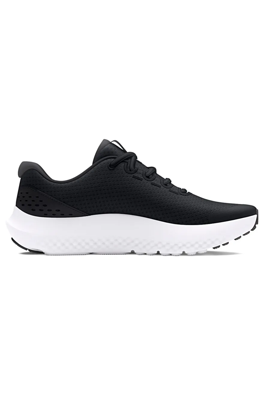 Jungen schwarz Mesh Turnschuhe Under Armour BGS Surge 4