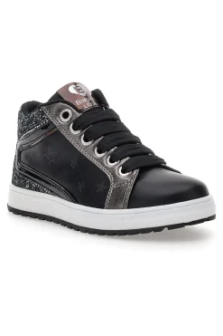 Laura Biagiotti AG1751016511 schwarze Sneakers mit Glitzerdetails