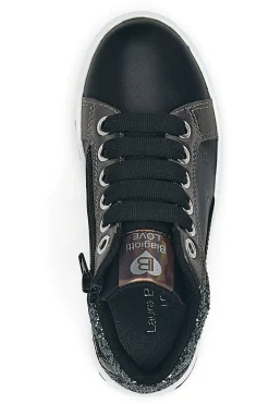 Laura Biagiotti AG1751016511 schwarze Sneakers mit Glitzerdetails