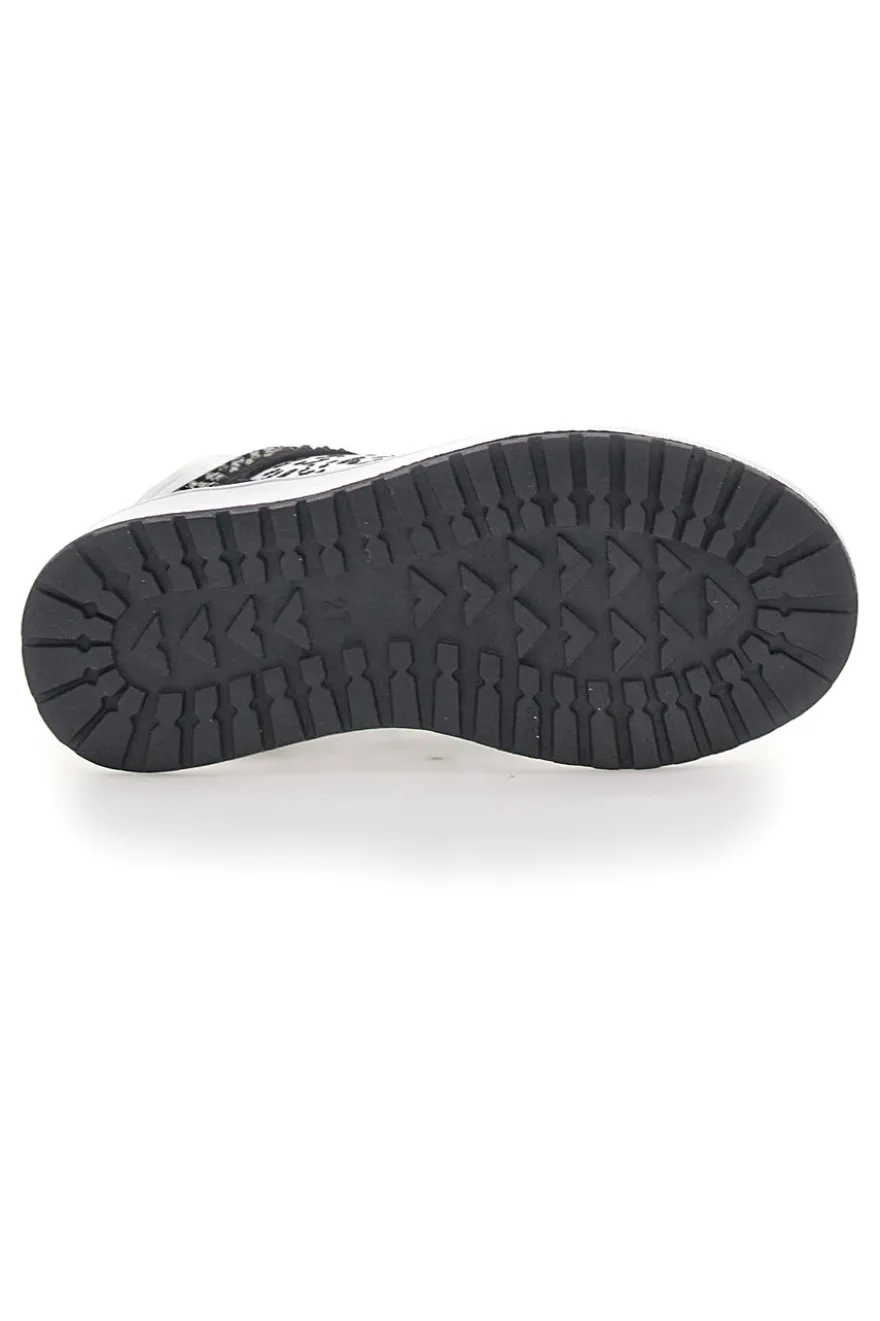 Laura Biagiotti Schwarze mittelhohe Sneakers 15542