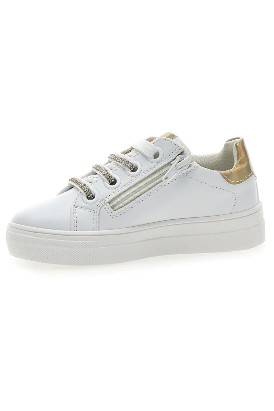Laura Biagiotti Weiße Turnschuhe AG17044